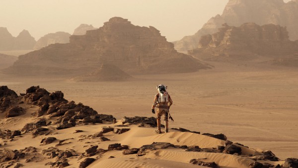 The Martian promotional poster