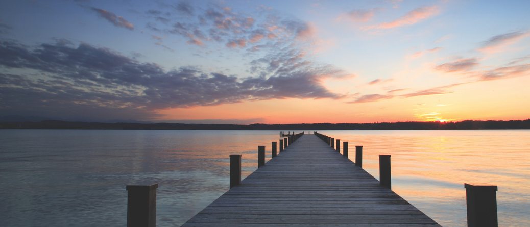 Pier overlooking Hampton Roads